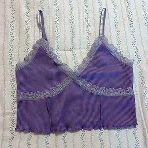 H&M Lavender Lace Camisole